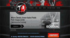 Desktop Screenshot of kickcenter.pl